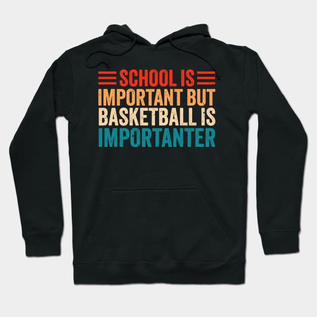 basketball is importanter Hoodie by Icrtee